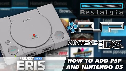 Adding PSP and Nintendo DS Games to Playstation Classic on Project Eris