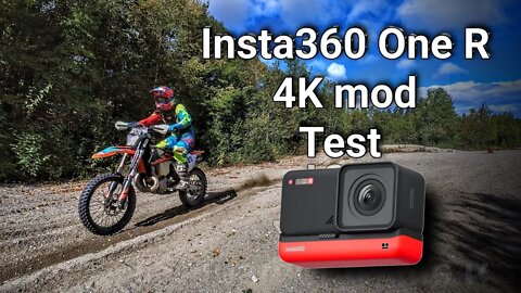 Insta360 One R 4K mod, WP Pro 6500 and K-Tech bladder kit moto test