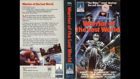 O Guerreiro do Mundo Perdido (Warrior of the Lost World) - 1983 - Legendado (VHS-Rip)