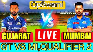 🔴IPL LIVE | LIVE IPL MATCH TODAY | GT vs MI Live Cricket Match Today | Cricket Live | Cricket 22