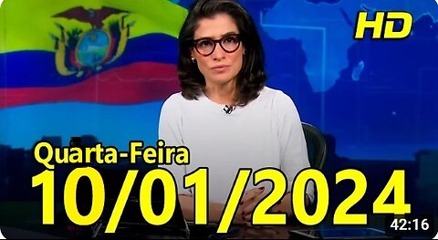 Jornal Nacional 10 01 2024 Quarta Feira Completo