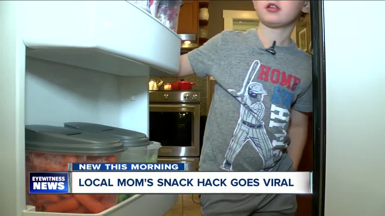 Local mom's snack hack goes viral