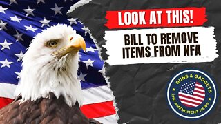 LOOK! Bill Submitted To Remove Items From NFA