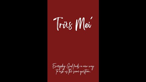 trus mei part I - created for a purpose