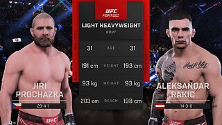 Jiři Procházka Vs Aleksandar Rakic UFC 300 Light Heavyweight Prediction