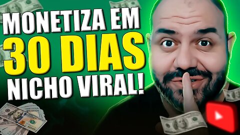 💰 ESTE É O NICHO DE CANAL DARK QUE MONETIZA MAIS RÁPIDO [LEVA DE 30 A 90 DIAS]