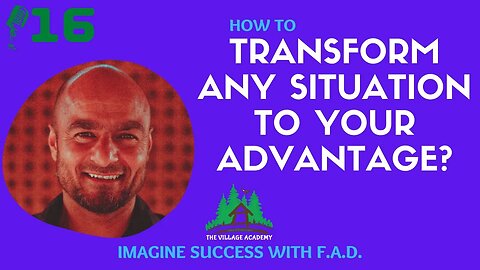 How To Transform Any Situation? | Imagine Success with Fayaz Ahmad Dar | The Village Academy