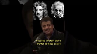 Newton's Vs Einstein's Laws - Neil DeGrasse Tyson & Joe Rogan #shorts