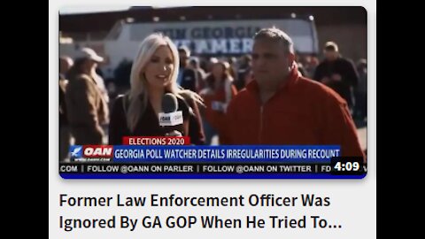 Former Law Enforcement Officer Was Ignored By GA GOP When He Tried To Report Ballot Tampering