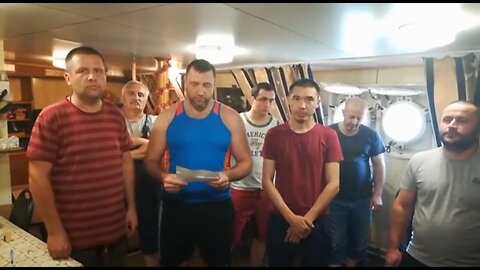67 Russian sailors are held hostage at a ship repair port in Izmail, Odessa region