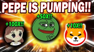 PEPE COIN IS EXPLODING!! WILL MILADY MEMECOIN AND MORE MEMES FOLLOW!!