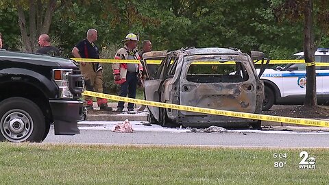 Vehicle fire at Northwest Regional Park leaves two injured, including a child