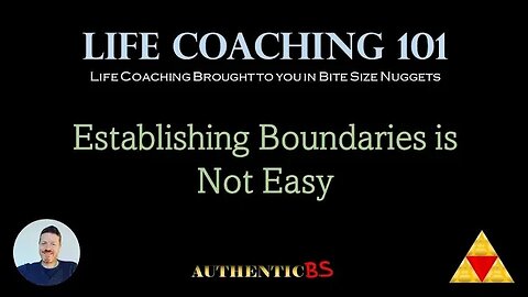Life Coaching 101 - Establishing Boundaries is Not Easy #boundaries #takeyourpowerback #lifecoaching