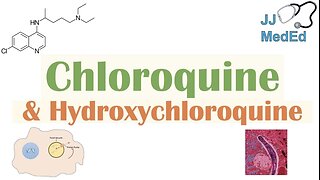 Chloroquine & Hydroxychloroquine | Mechanism of Action, Targets (Malaria), Adverse Effects