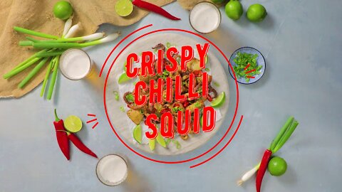 🦑 Crispy Chilli Squid | Easy | Tasty | Simple | Recipe