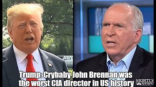 Trump: John Brennan was the worst CIA director in US history