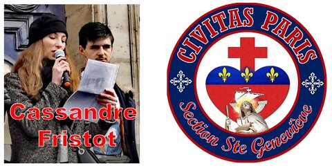 Cassandre Fristot: " Il nous faut suivre l'exemple de Ste Geneviève" !