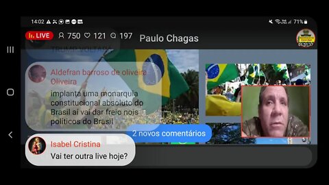 Ao vivo : Intervenção mais próxima depois de postagem do general, patriotas?