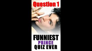 The Funniest Prince Music Quiz Ever! Guess The Song! Question One #shorts