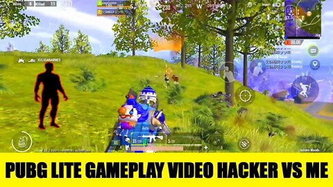 pubg lite gameplay video hacker vs me IN golden world | danger x gaming