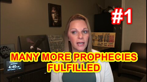 JULIE GREEN: MANY MORE PROPHECIES FULFILLED AND ARE BEING FULFILLED #1