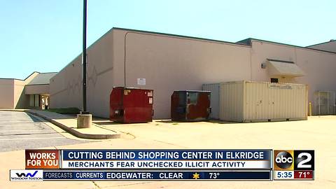 2 men attack another man behind shopping center in Elkridge