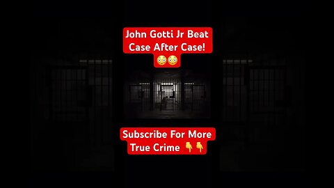 John Gotti Jr Beat Case After Case! 😳😳 #johngotti #sammythebull #mafia #court