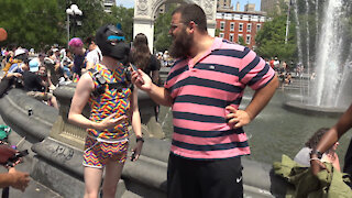 ASKING NEW YORKERS IF THE PRIDE PARADE IS A PLACE FOR KIDS