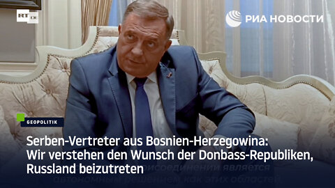 Wir verstehen den Wunsch der Donbass-Republiken, Russland beizutreten