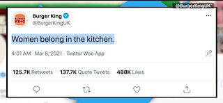 Burger King under fire for mistaken tweet