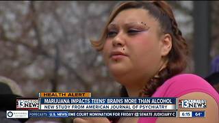 Effects of marijuana worse on teens than alcohol