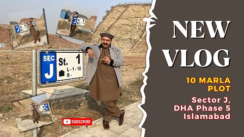 New Property Vlog || Sector J, Street 1, DHA Phase 5, Islamabad || Property Vlog by Jamali