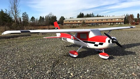 Bill's Maiden With His E-flite Carbon-Z Cessna 150 2.1m BNF Basic RC Plane