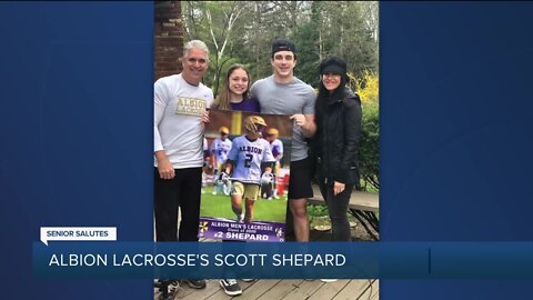 WXYZ Senior Salutes: Albion lacrosse's Scott Shepard