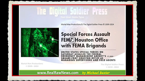 Special Forces Assault FEMA Houston Office