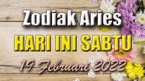 Ramalan Zodiak Aries Hari Ini Sabtu 19 Februari 2022 Asmara Karir Usaha Bisnis Kamu!