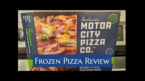 FROZEN PIZZA REVIEW: Motor City Pizza Co. Deluxe Detroit Style Deep Dish