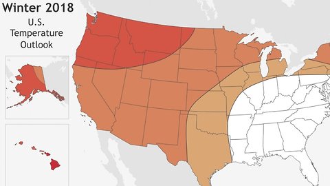 Most Of The US Is Expected To Have A Warmer Winter This Year