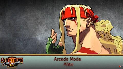 Street Fighter III: 3rd Strike: Arcade Mode - Alex