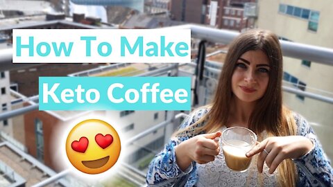 How to Make a KETO COFFEE in 2 Minutes! + Benefits! Quick Keto Coffee Recipe
