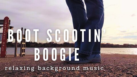 slow motion line dance to Boot Scootin’ Boogie – with relaxing music