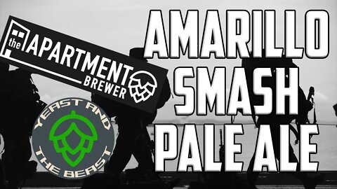 SMASH PALE ALE | Amarillo Hornindol Kveik | Collab with @TheApartmentBrewer | Grain to Glass Ep. 8