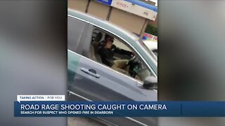 Road rage caught on camera in Dearborn