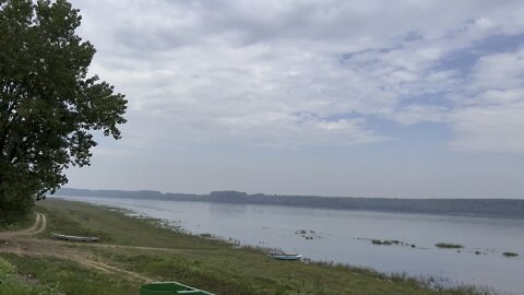 Danube river calmness