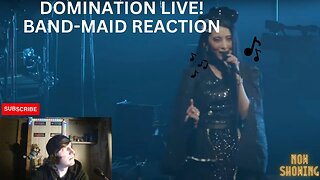 BAND-MAID - DOMINATION Official Live Video (Reaction Video! DL Reacts!)