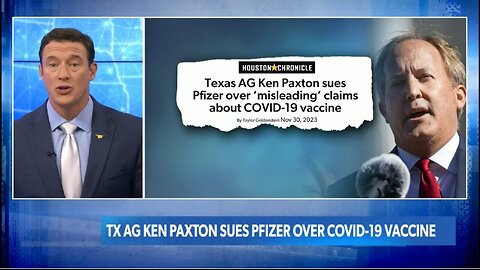 Texas AG Ken Paxton sues big pharma Pfizer | Newsmax TV