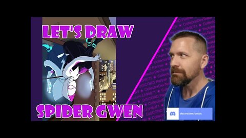 Let's Draw Spider-Gwen