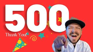 THANK YOU! Profesor Pew's 500 Subscriber Celebration Video!