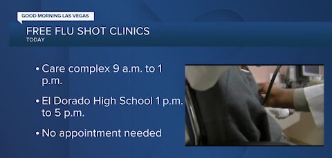 Free flu shot clinics in Las Vegas