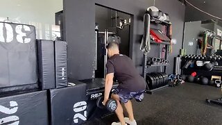 Dumbbell Box Jumps